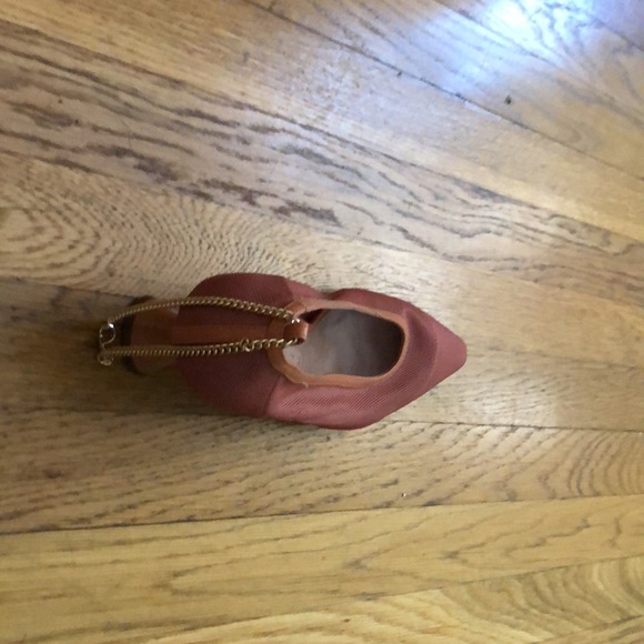 Vicenza (Anthropologie) Mesh Chain Embellished Heels - Picture 3 of 4